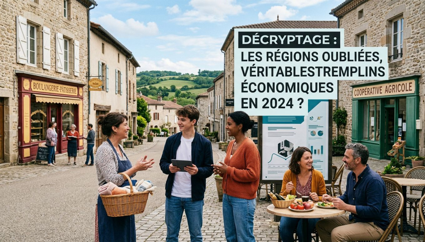 Décryptage : les régions oubliées, véritables tremplins économiques en 2024 ?