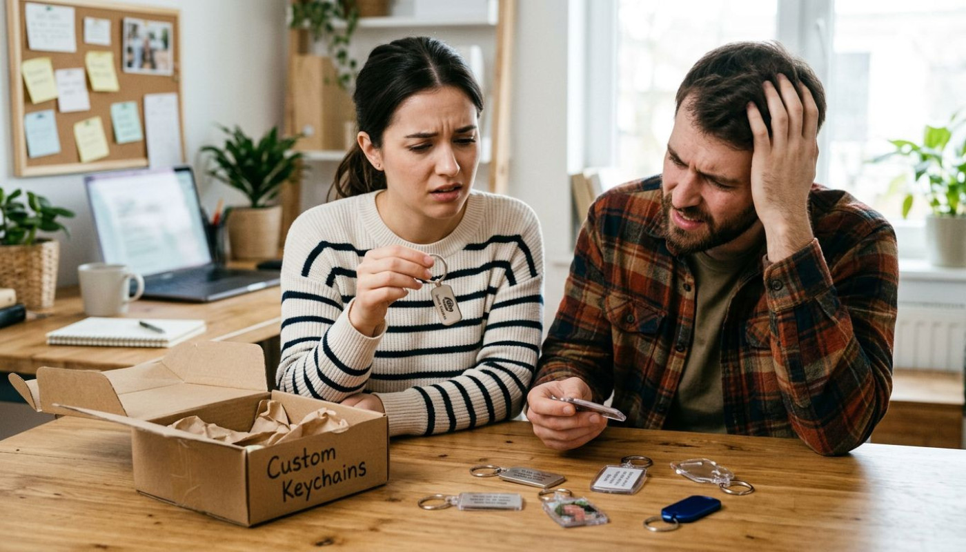 Les erreurs à éviter lors de la commande de porte-clés personnalisés
