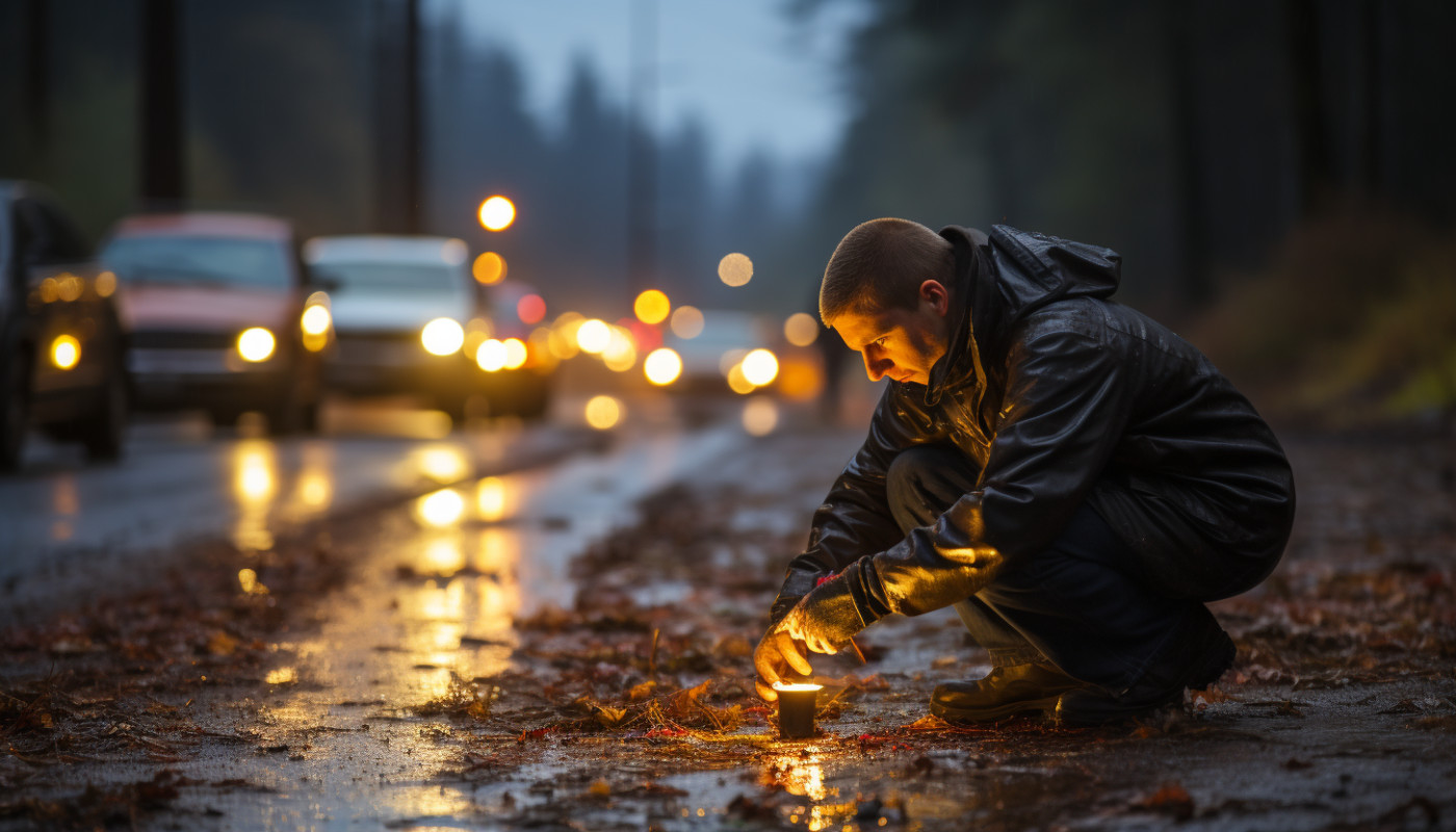 Que dit la loi face à une scène d'homicide ?